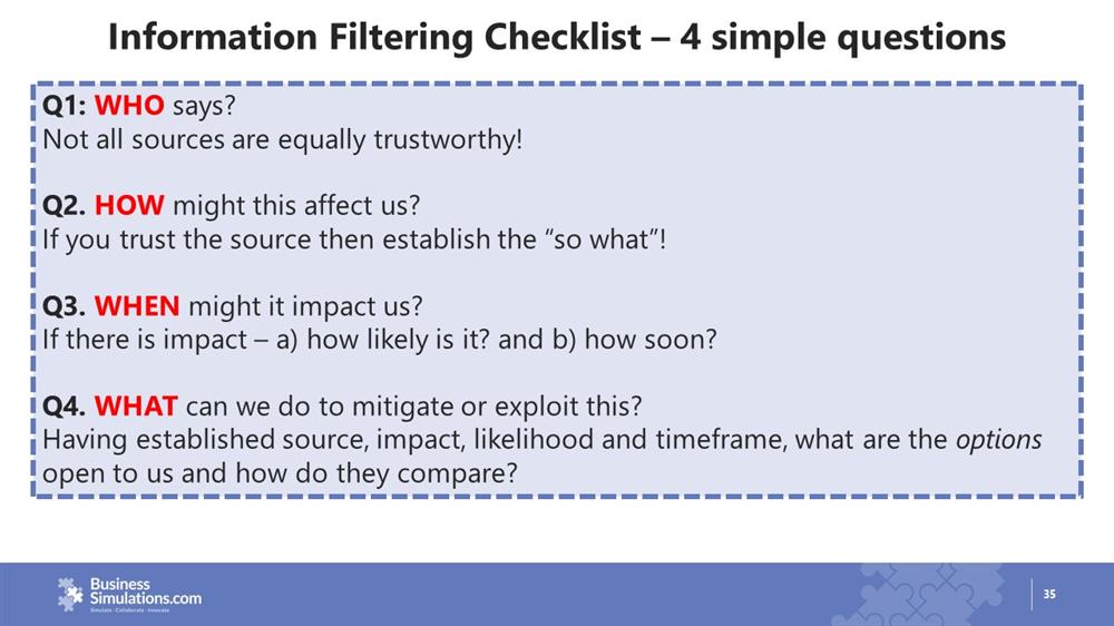 Information Filtering Model